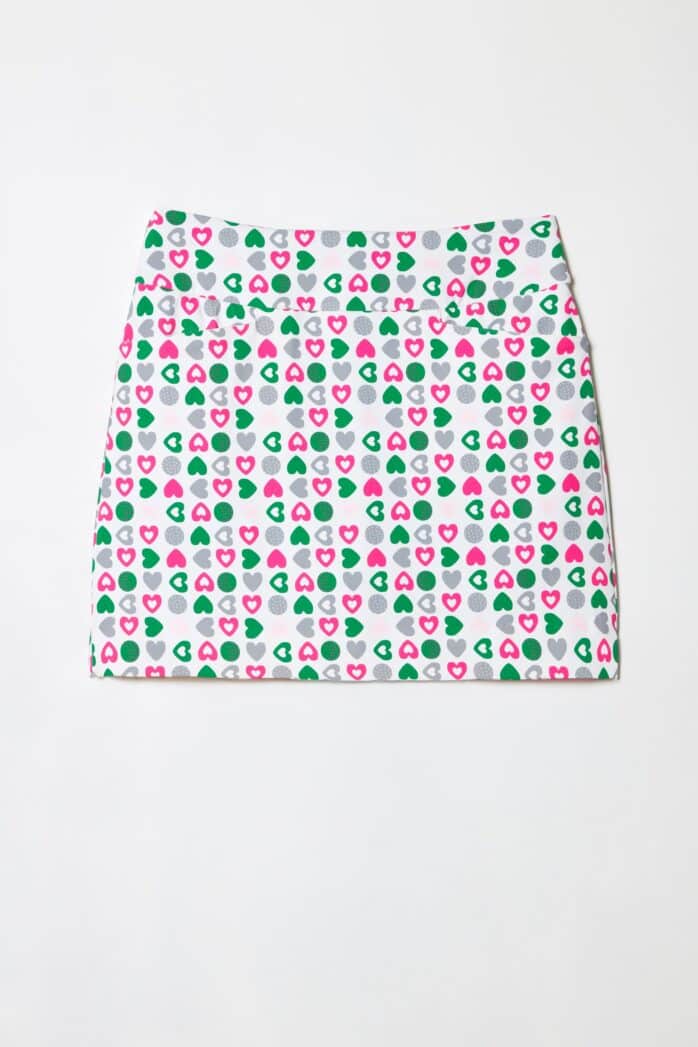 HEARTS AIRSPUN VENTED SKORT