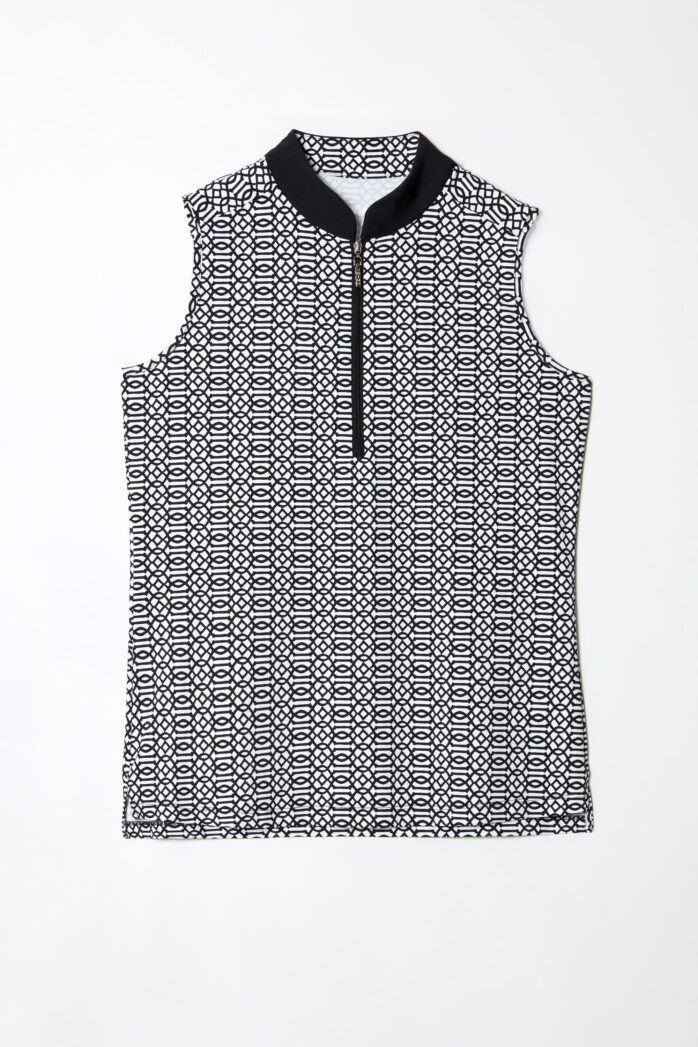 BLACK KEYS SLEEVELESS VELOCITY TOP